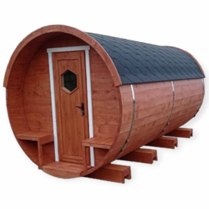 Camping barrel with furniture 4.0 m