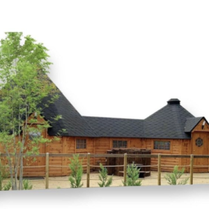 Twin grill cabin 16.5 m²