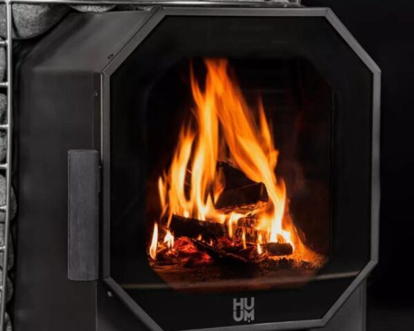 HUUM HIVE Flow LS wood-burning stove 9,8kW - Image 2