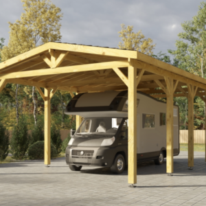 Carport for camping car (10.4m x 5.4 m x 4.1 m)