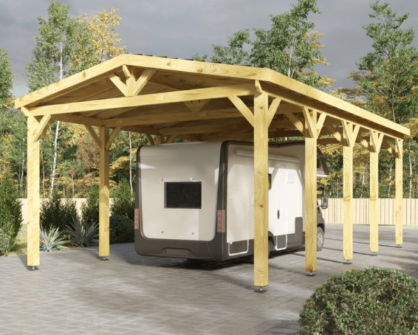 Carport for camping car (10.4m x 5.4 m x 4.1 m) - Image 3
