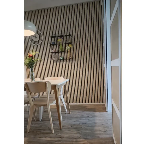 Akustiikkaseinäpaneeli Järnvik 5100 Serenus 600x24x2440 mm