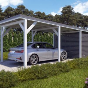 Carport "Ralf" 26m² with storeroom