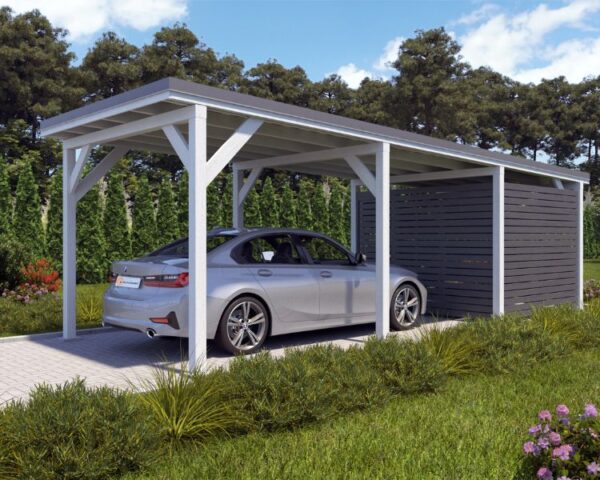 Auto varjualune Ralf 26m² panipaigaga