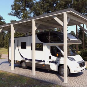 Carport "Ralf" 28m² for a motorhome