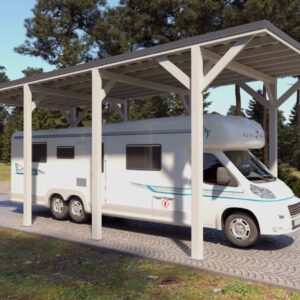 Carport "Ralf" 32m² for a motorhome