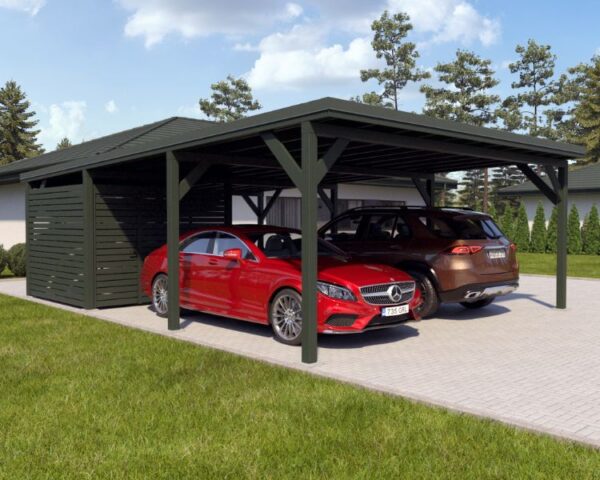 Auto varjualune Ralf 52m² panipaigaga - Image 4