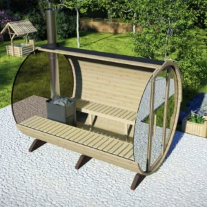 "3m" Mirrored Sauna for 6 persons