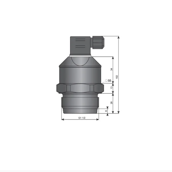 RFLS-53N-1-RE-G Level switch, 95-230AC, relay output - Image 2