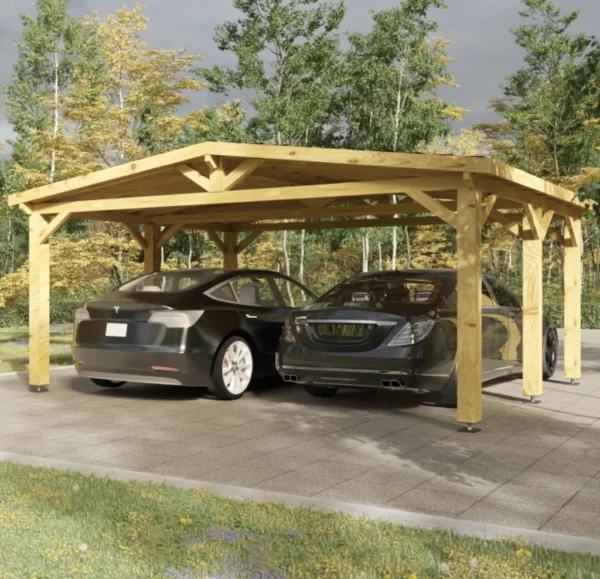 Carport Hercules (6 m x 5 m) - Image 2