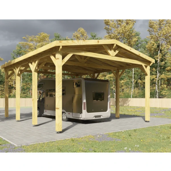 Autokatos matkailuautolle (7 m x 6 m x 4 m) - Image 3