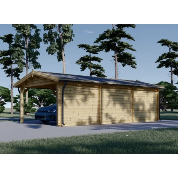 Autokatos ja aita 30m² (4 m x 7,5 m) - Image 2