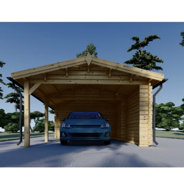 Autokatos ja aita 30m² (4 m x 7,5 m) - Image 5