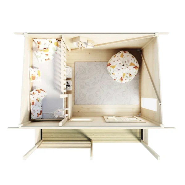 Playhouse Lillevilla Peukaloinen  3,7 m² / 16 mm - Image 2