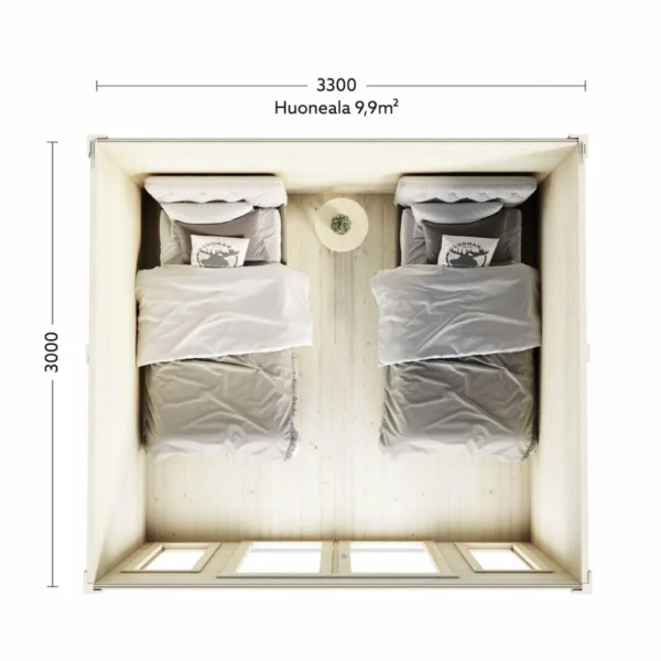 Lillevilla Unari – 10 m² / 44 mm - Image 2