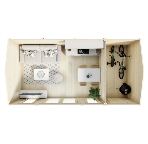 Lillevilla Kumpunen – 18 m² / 44 mm - Image 3