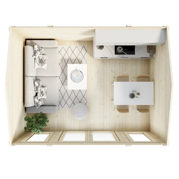 Lillevilla Ruokonen – 12 m² / 44 mm - Image 3