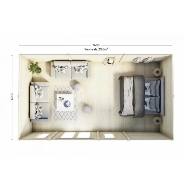 Lillevilla Teno – 29,6 m² / 44 mm - Image 3