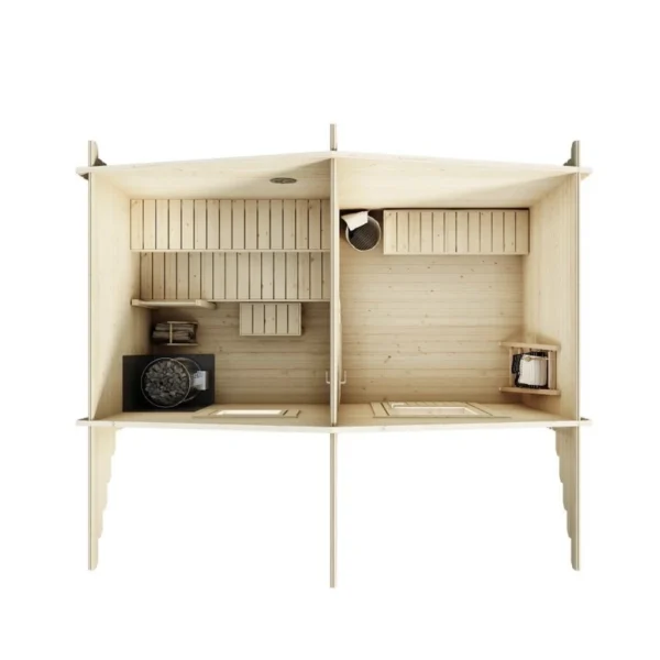 Sauna Lillevilla Kulovesi – 7,6 m² / 44mm - Image 3