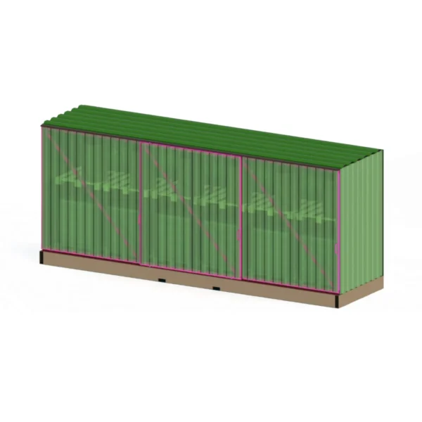 Ladustamiskonteiner Unipal48 12 IBC jaoks - Image 2