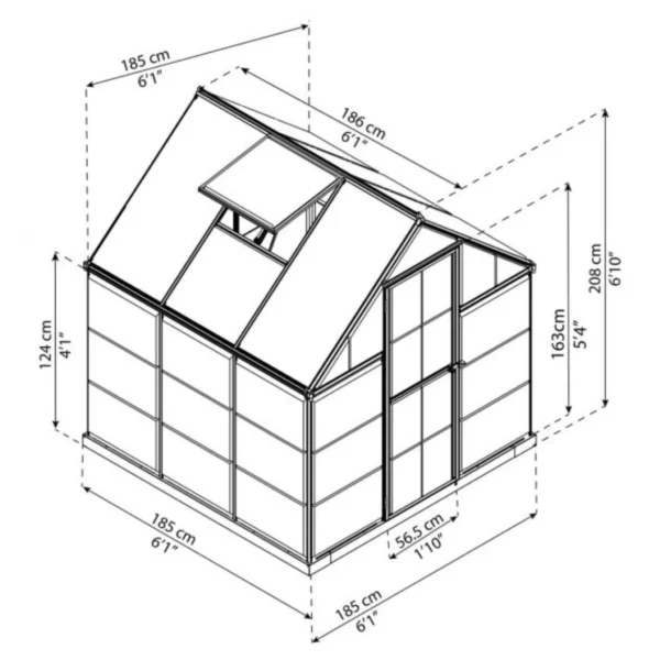 GREENHOUSE HYBRID 3,44 m2 - Image 4