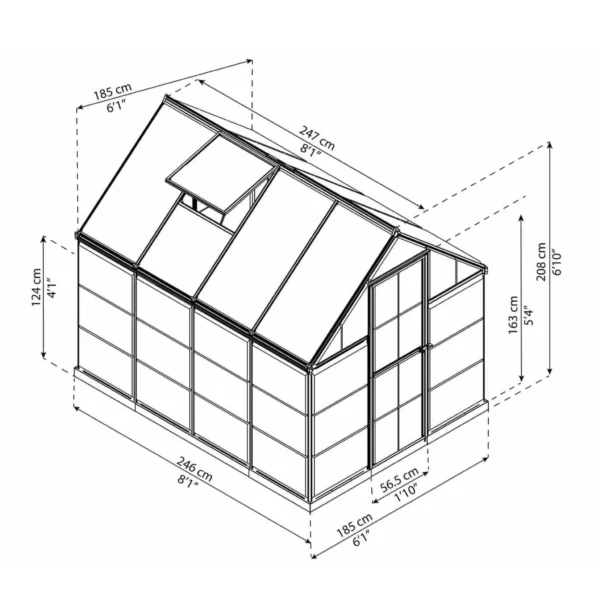 GREENHOUSE HYBRID 4,6 m2 - Image 3