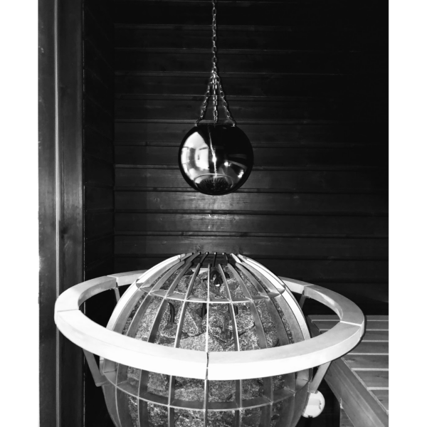 Saunapallo saunaball shiny black - Image 2