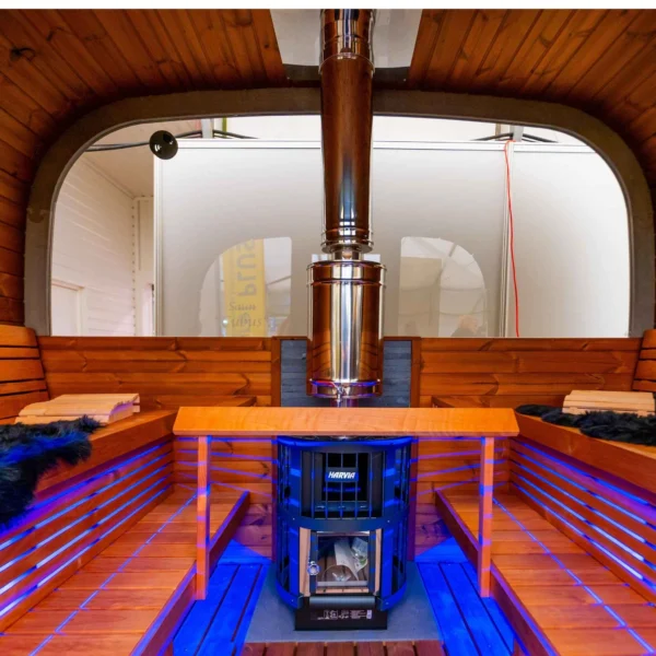 Celestial sauna 3x2.4m lämpöpuusta - Image 5