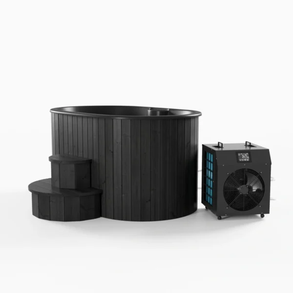 Cold plunge Ukko Ofuro with water cooler-heater, black edition - Image 2