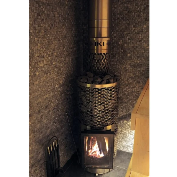 Kivi-IKI Jr wood burning stove, 10–20 m³ - Image 3