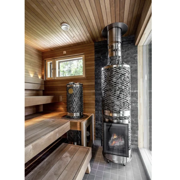 Kivi-IKI wood burning stove, 15–30 m³ - Image 3