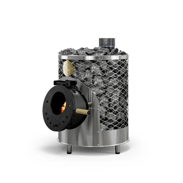 Mini IKI wood burning stove, 5–12 m³ - Image 2