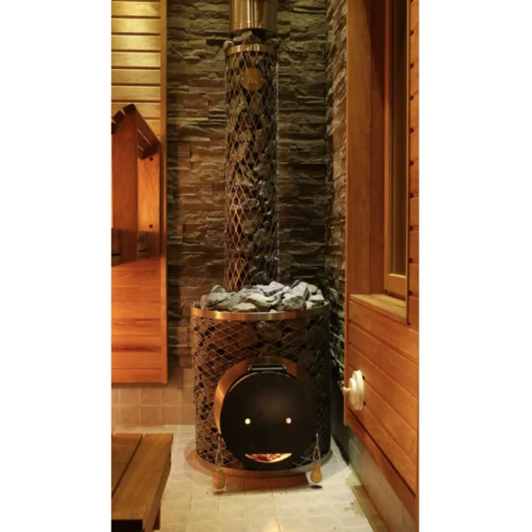 Mini IKI wood burning stove, 5–12 m³ - Image 4