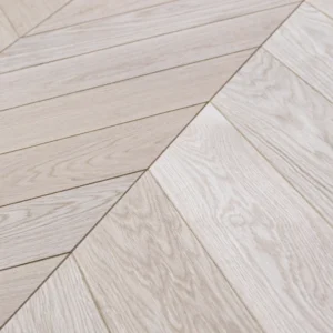 Woodengold oak french herringbone chevron 45°/60° T&G natur (90x500 mm)