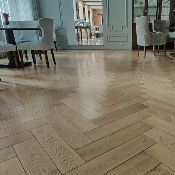 Woodengold tammi kalanruotoparketti T&G natur (120x600mm)