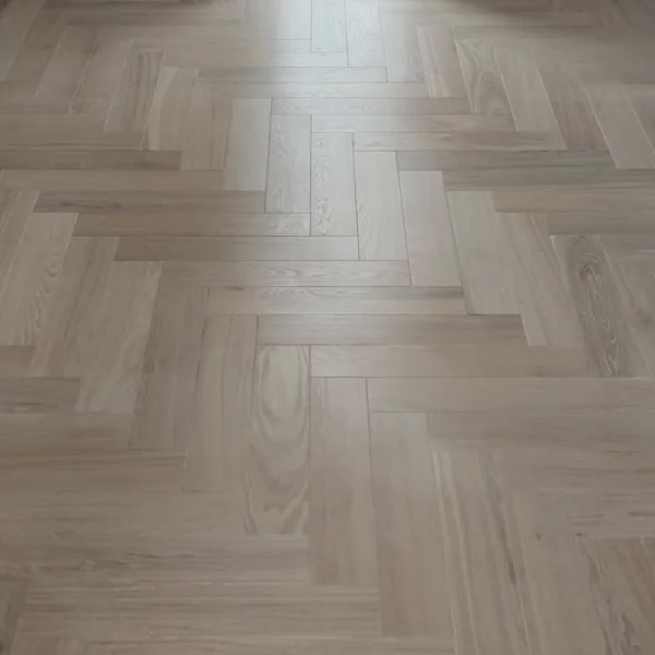 Woodengold tammi kalanruotoparketti T&G obiekt (120x600mm) - Image 2