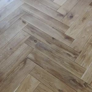 Woodengold oak herringbone T&G rustic (70x350 mm)